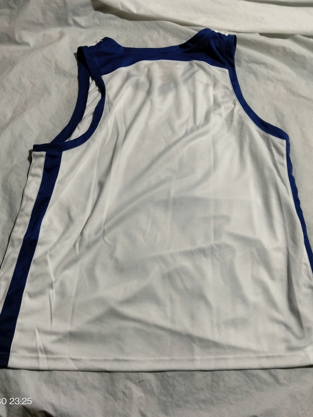 Nike Mens 3XL Dri-FIT Stock Block Basketball Jersey Tank Top White Royal DZ4833- - Picture 4 of 5